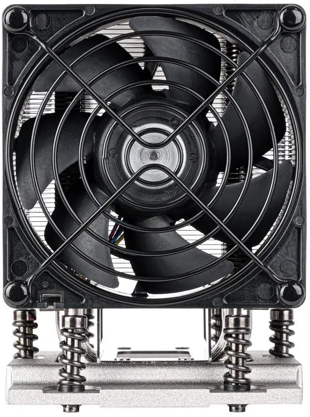 Alt view image 3 of 5 - SilverStone Technology XE04-SP5 Black Fan Shroud 4U Server/Workstation CPU Cooler for Socket SP5, SST-XE04-SP5B