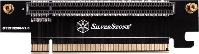Alt view image 2 of 3 - SilverStone Technology RC07 PCI Express 4.0 x16 Riser Card for RVZ02 and ML08