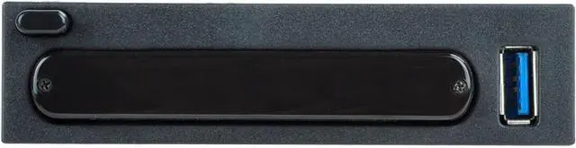 Alt view image 4 of 7 - Silverstone Tek 2.5-Inch USB 3.0 HDD/SDD Enclosure with 3.5-Inch Hot-Swap Drive Bay