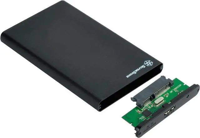 Alt view image 5 of 7 - Silverstone Tek 2.5-Inch USB 3.0 HDD/SDD Enclosure with 3.5-Inch Hot-Swap Drive Bay