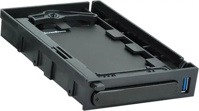 Main image of Silverstone Tek 2.5-Inch USB 3.0 HDD/SDD Enclosure with 3.5-Inch Hot-Swap Drive Bay