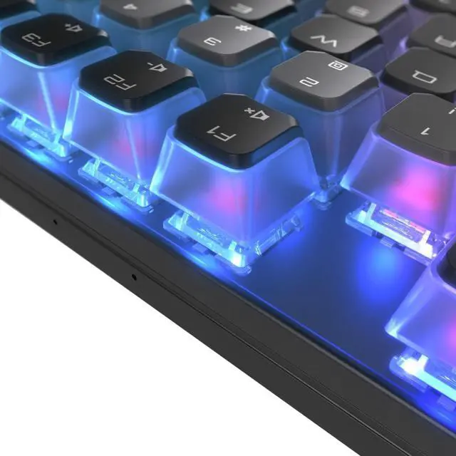 Alt view image 3 of 6 - Cherry MX 8.2 TKL Wireless Gaming Keyboard XAGA Edition. (Black, MX2A Blue Switch)