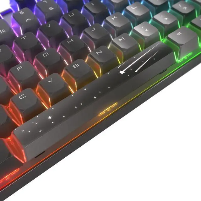 Alt view image 4 of 6 - Cherry MX 8.2 TKL Wireless Gaming Keyboard XAGA Edition. (Black, MX2A Blue Switch)