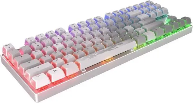 Alt view image 4 of 5 - Cherry MX 8.2 TKL Wireless Gaming Keyboard XAGA Edition. (White, MX2A Blue Switch)