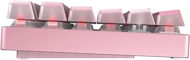 Alt view image 5 of 5 - Cherry MX 8.2 TKL Wireless Gaming Keyboard XAGA Edition. (Pink, MX2A Red Switch)