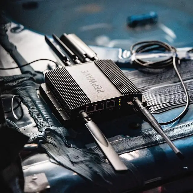 Alt view image 2 of 5 - Peplink MAX BR1 Pro [CAT 20] | LTE-A Pro Modem with Redundant SIM Slots | Wi-Fi 6 | GPS Receiver| Drop-In Mode, Load Balancing / Failover, Ignition Sensing | MAX-BR1-PRO-GLTE-S-T-PRM