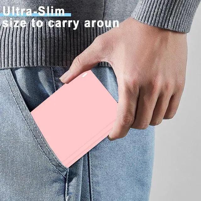 Alt view image 6 of 7 - Wireless Keyboard, Foldable Wireless Rechargeable Bluetooth Keyboard with Holder Pink