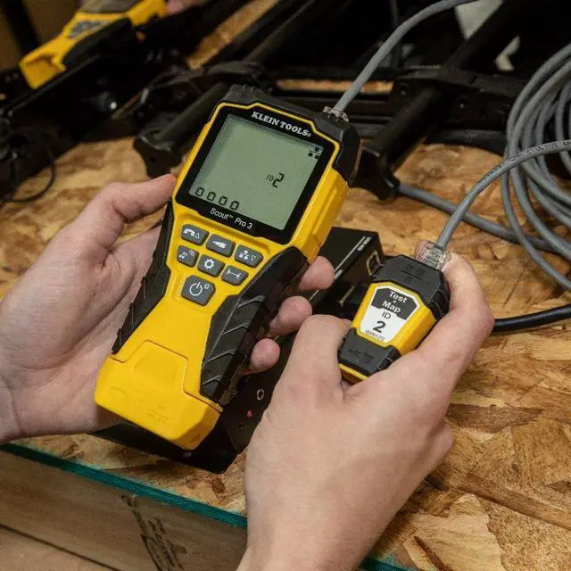 Alt view image 3 of 6 - Klein Tools VDV770-851 Tester Remote Expansion Kit for Scout Pro 3 Testers with Single-Step Test + Map Remotes #7 - #12