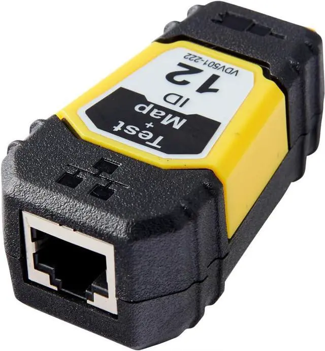 Alt view image 6 of 6 - Klein Tools VDV770-851 Tester Remote Expansion Kit for Scout Pro 3 Testers with Single-Step Test + Map Remotes #7 - #12