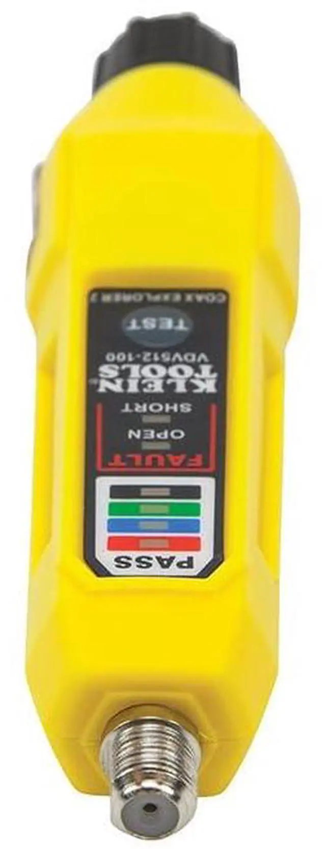 Alt view image 4 of 4 - Klein Tools VDV512-100 Cable Tester, Coax Explorer 2 VDV Tester, Push Button Operation For Wire Tracing, Testing and Mapping Coaxial Cable