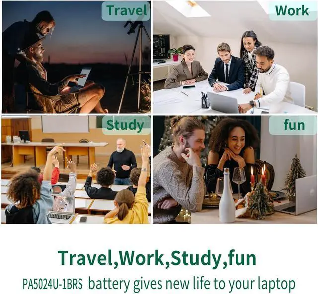 Alt view image 5 of 6 - PA5024U-1BRS Battery for Toshiba Satellite S75 P75-A7200 P75-A7100 S855-S5378 S855D-S5148 C75D C875 C850 L800 C55T-A C55-A5220 C55-A5300 C55-A5302 C55-A5390 P875 PA5026U-1BRS