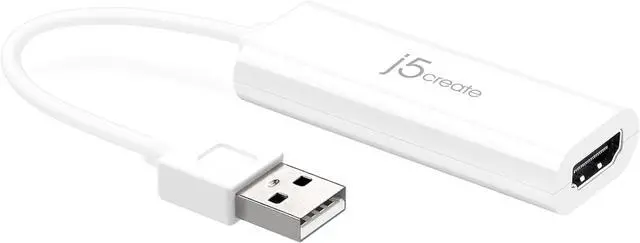 Main image of j5create USB to HDMI Display Adapter- USB to HDMI 1080P Cable Converter Adapter for Windows