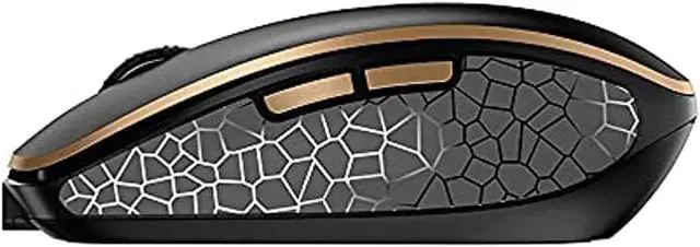 Alt view image 3 of 4 - CHERRY DW 9100 Slim Wireless Keyboard and Mouse Set Combo Rechargeable with SX Scissor Mechanism, Silent keystroke Quiet Typing with Thin Design for Work or Home Office. (Black & Bronze)
