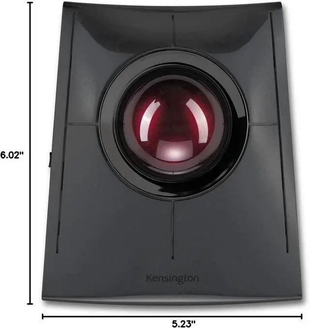 Alt view image 7 of 7 - Kensington SlimBlade Pro Wireless Trackball, Rechargeable Battery, Bluetooth 2.4GHz Connection Options (K72080WW)
