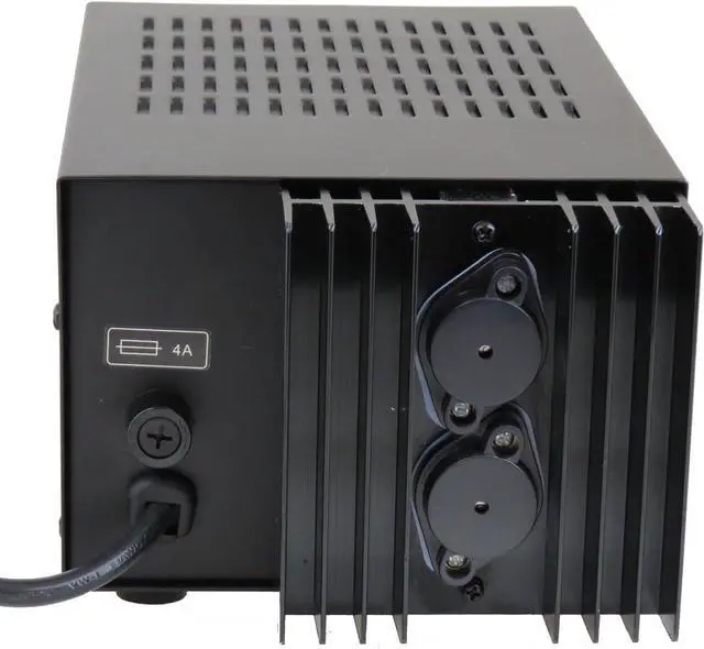 Alt view image 2 of 3 - TekPower TP1863 12 Amp DC 13.8V Regulated Power Supply with Fuse Protection