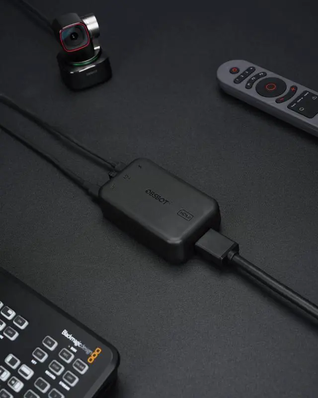 Alt view image 5 of 5 - OBSBOT UVC to HDMI Adapter 2.0, for Tiny 2, Tiny 4K/1080P, Meet 4K/1080P, UVC Webcams