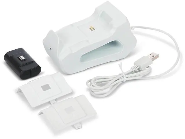 Alt view image 3 of 4 - PowerA Solo Charging Stand for Xbox Series X|S - Black, Works with Xbox One, Charging Station for Xbox Wireless Controller, Officially Licensed - White