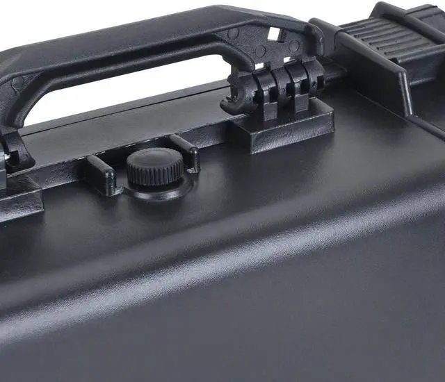 Alt view image 6 of 7 - All Weather Portable IP67 Waterproof Protective Case, Hard Camera Case with customizable foam, Perfectly Protection of Camera, Drones,Pistols,Lens,Equipments,Black,18.5 x14.06x6.93inches