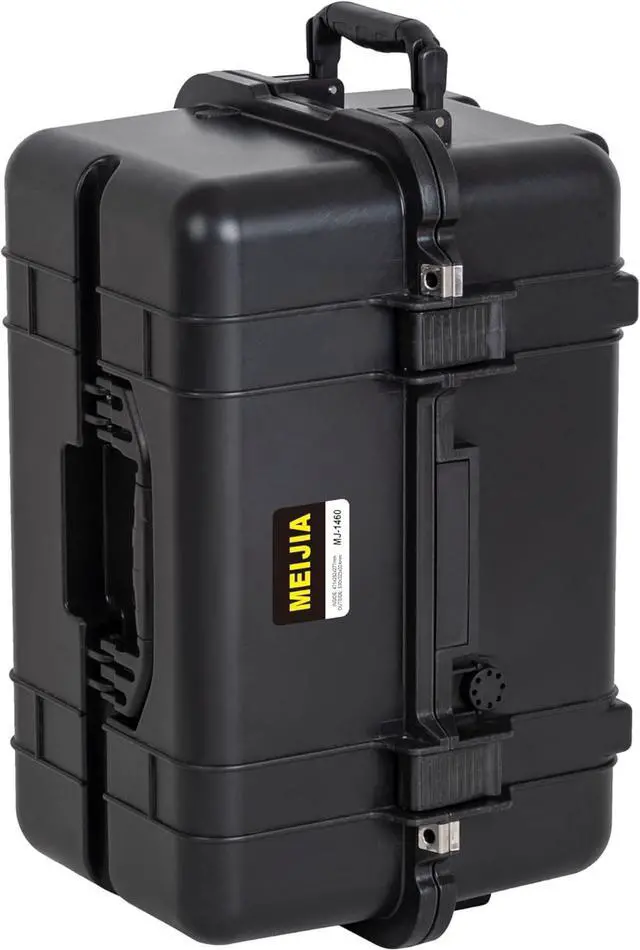 Alt view image 2 of 6 - All Weather Waterproof Hard Camera Case,Hard Case,With Customized Fit Foam Included, Elegant Black,Fit for Drones,camera,lens (20.87"x12.72"x12.76")