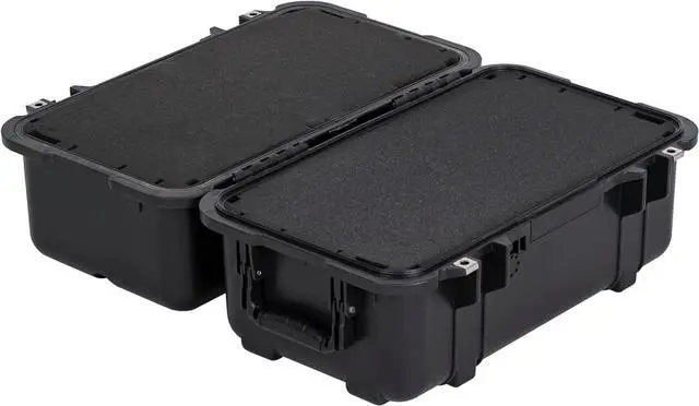 Alt view image 5 of 6 - All Weather Waterproof Hard Camera Case,Hard Case,With Customized Fit Foam Included, Elegant Black,Fit for Drones,camera,lens (20.87"x12.72"x12.76")