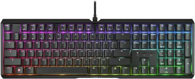 Main image of CHERRY MX 3.1 Mechanical Wired Gaming Keyboard | New MX2A Switches (Black, MX2A Red)