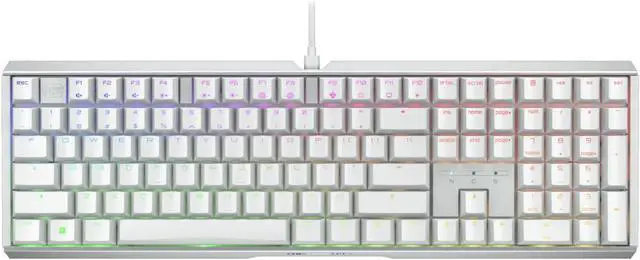 Main image of CHERRY MX 3.1 Mechanical Wired Gaming Keyboard | New MX2A Switches (White, MX2A Red)