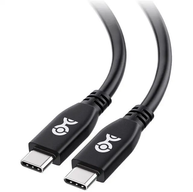 Main image of Cable Matters 40Gbps USB 4 Cable - 6.6ft, Supports Up to [8K@60Hz / 4K@240Hz Video, 240W Charging, 40Gbps Data Transfer] USB4 Cable, Black, Compatible with Thunderbolt 4, MacBook, XPS, Surface Pro