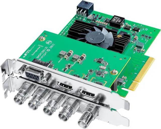 Main image of Blackmagic Design DeckLink 8K Pro G2 PCIe Capture and Playback Card, Up to 8Kp60, 4 Channel 12G-SDI, HDMI 2.1 (BDLKHCPRO8K12GG2)