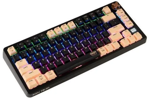 Alt view image 5 of 5 - Cherry 81 Keys Wireless Gaming Mechanical Keyboard,Tri-Mode BT5.0/2.4GHz/USB-C Hot Swappable Custom Keyboard, RGB Backlit Computer Gaming Keyboards for PC/MAC/iOS/Android, Brown MX2A Switches, Black