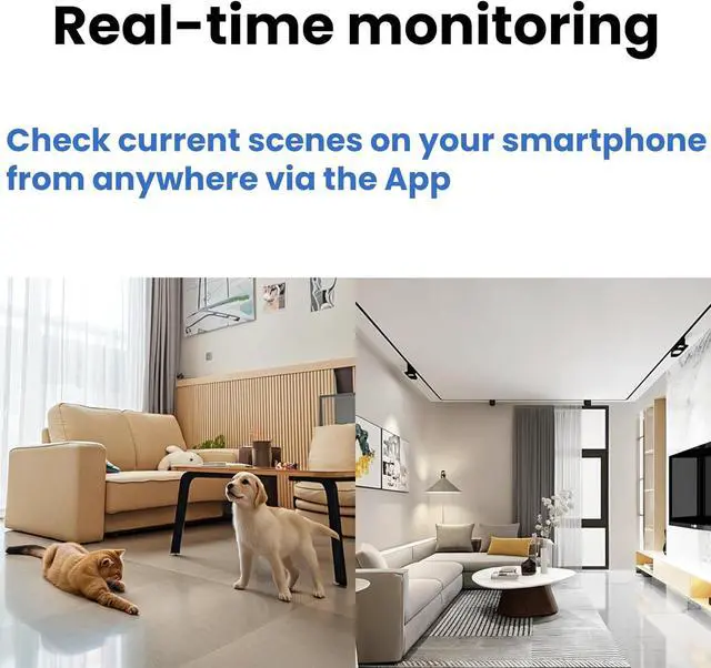 Alt view image 2 of 6 - Wireless Mini Camera 1080P HD Security Camera DIY Module with Motion Detection Alarm for Home Office Garage Security Easy Operation APP Control