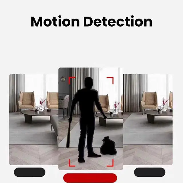 Alt view image 3 of 6 - Wireless Mini Camera 1080P HD Security Camera DIY Module with Motion Detection Alarm for Home Office Garage Security Easy Operation APP Control