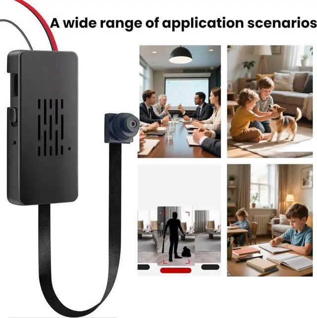 Alt view image 6 of 6 - Wireless Mini Camera 1080P HD Security Camera DIY Module with Motion Detection Alarm for Home Office Garage Security Easy Operation APP Control