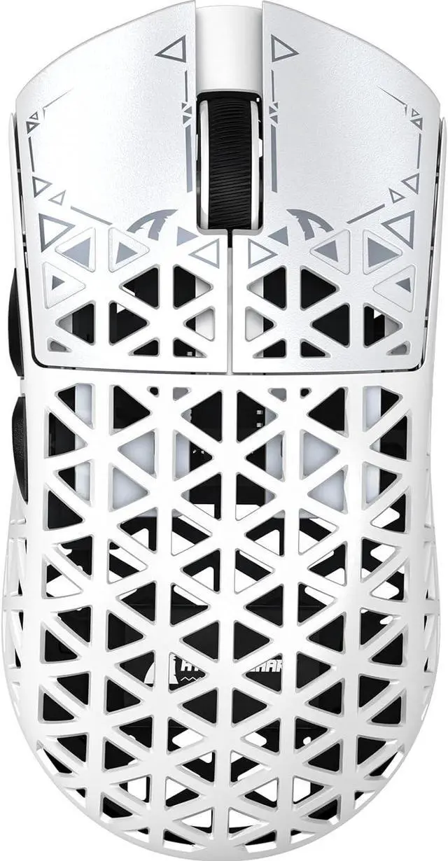 Main image of 8K Carbon Fiber Wireless Gaming Mouse with 42000 DPI -PAW3950 MAX Sensor -39g Ultra-Lightweight-Nordic 52840 MCU Chip-Wired/BT/2.4GHz Wirelss Programmable Mouse for PC/Mac (White)