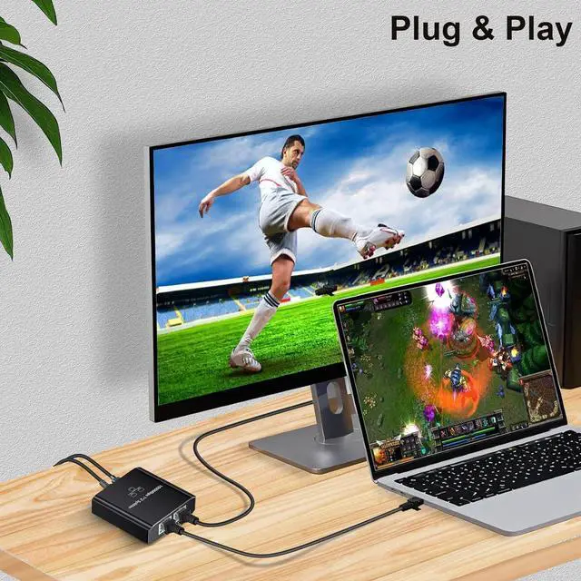 Alt view image 4 of 7 - Gigabit Ethernet Splitter 1 to 2-1000Mbps High Speed RJ45 Port Multiplier with USB-C Power, LAN Network Switch for Cat5/5e/6/7/8 Cables, Plug & Play Internet Switch 1 in 2 Out for Laptop Game