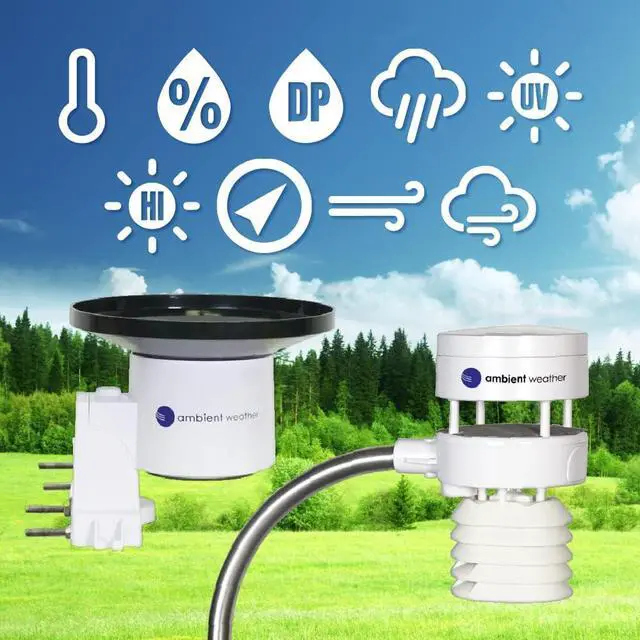 Alt view image 3 of 7 - Ambient Weather WS-5000 Ultrasonic Smart Weather Station