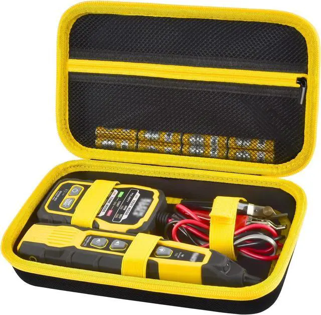 Main image of Case for Klein Tools VDV500-705/VDV500-820/VDV500-063 Wire Tracer Tone Generator & Probe Kit Continuity Tester, Universal Storage Bag for Ethernet, Telephone, Speaker, Coax, Video, Cable Toner