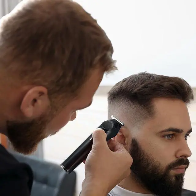Alt view image 3 of 7 - Beard Trimmer for Men - Electric Razor, Hair Clippers and Trimmers Set, Shavers for Men, Mens Grooming Kit Mens Razors for Shaving Face, Mustache, Body, Ear, Nose Hair Trimmer, Gifts for Men