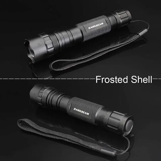 Alt view image 5 of 7 - Green Light Flashlight Tactical LED Rechargeable, Zoomable Portable Handheld Green-Light for Fishing Hunting Detector Astrophotography