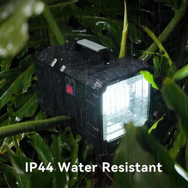 Alt view image 4 of 5 - Rechargeable Flashlight, LED Spotlight Flashlight 10000 Capacity 1200LM 20h Ultra-Long Standby 3+4 Lights Modes Camping Flashlight Waterproof with USB Output as a Power Bank