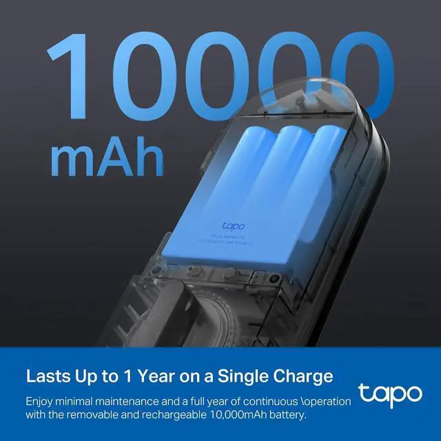 Alt view image 4 of 7 - TP-Link Tapo Smart Door Lock, Deadbolt | Keyless Entry, Fingerprint Recognition, Touchscreen Keypad & in-App Monitoring with Scheduled Access | 1-Year Rechargeable Battery | BHMA Grade 2