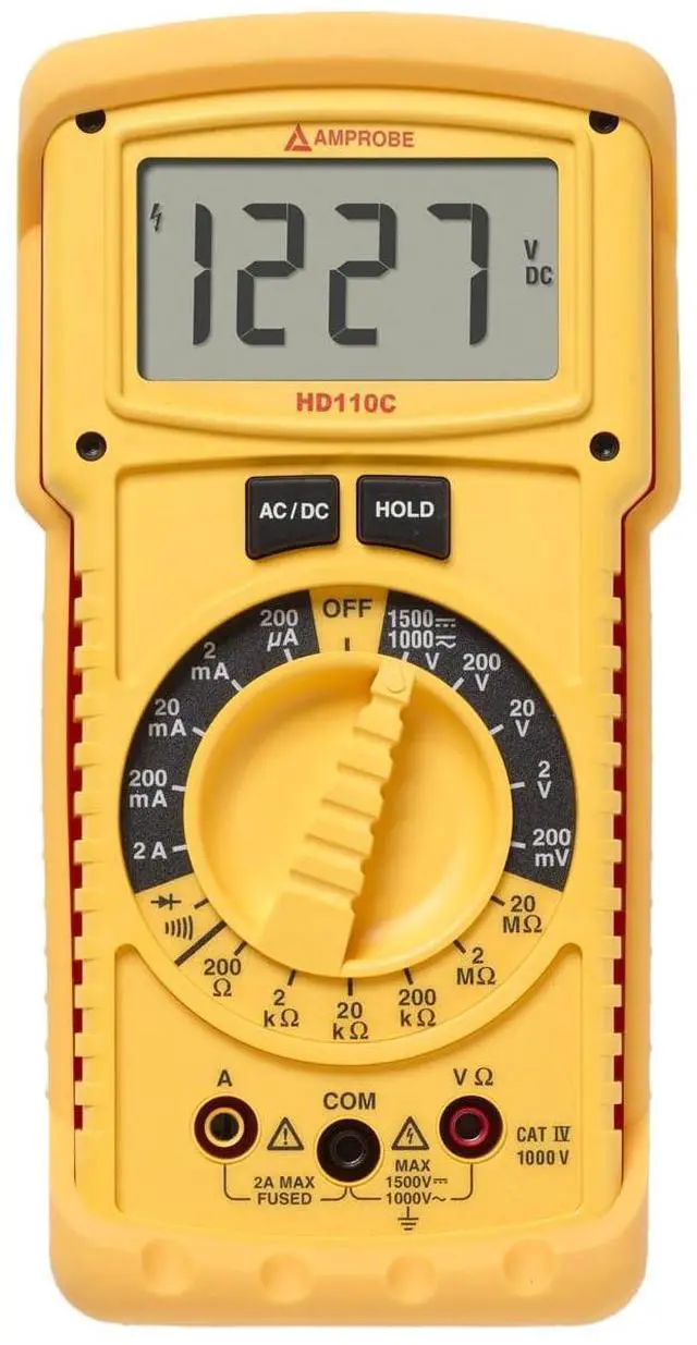 Main image of Amprobe HD110C IP67 Heavy Duty Multimeter