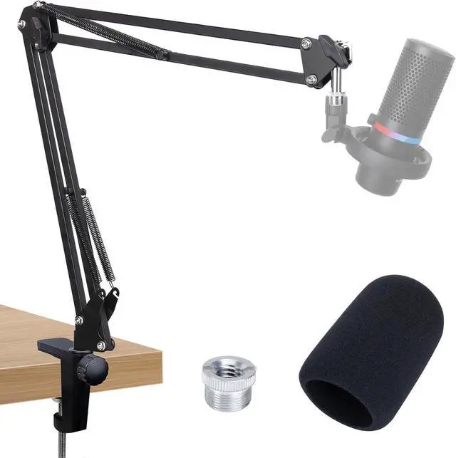 Main image of HyperX DuoCast Boom Arm - HyperX Microphone Arm Compatible with HyperX DuoCast, Mic Arm with Microphone Cover, Improve Sound Quality, Microphone Arm for DuoCast