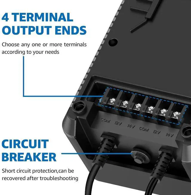 Alt view image 3 of 7 - 200W Landscape Lighting Transformer Outdoor Low Voltage Landscape Transformer with Timer and Photocell Sensor Waterproof 120V to 12V/14VAC Low Voltage Transformer for Landscape Garden Lights