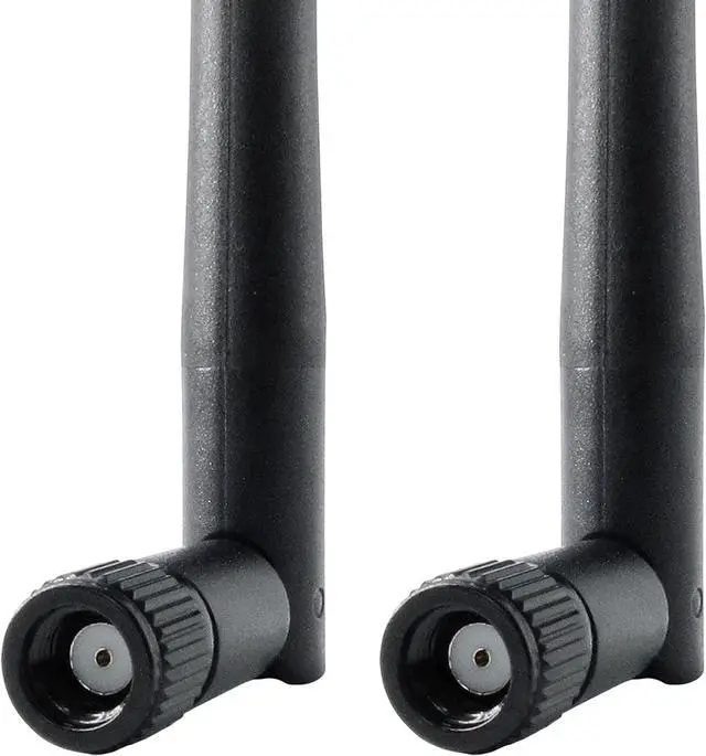 Alt view image 7 of 7 - WiFi Antenna Bluetooth Antenna for PC, Dual Band 2.4Ghz 5Ghz 5.8Ghz WiFi Card Antenna 3dBi with RP-SMA Male (with No Pin) for Gaming Motherboard, RV Camera, Mini PCIE M.2 Wireless Card, Router -2 Pack