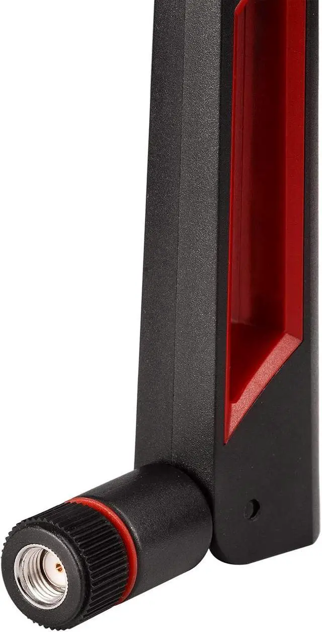 Alt view image 2 of 7 - WiFi Antenna with RP-SMA Male Connector, 2.4GHz 5GHz 5.8GHz Dual Band Antenna for PCI-E WiFi Network Card USB Wireless Camera Router Hotspot etc. 2pcs