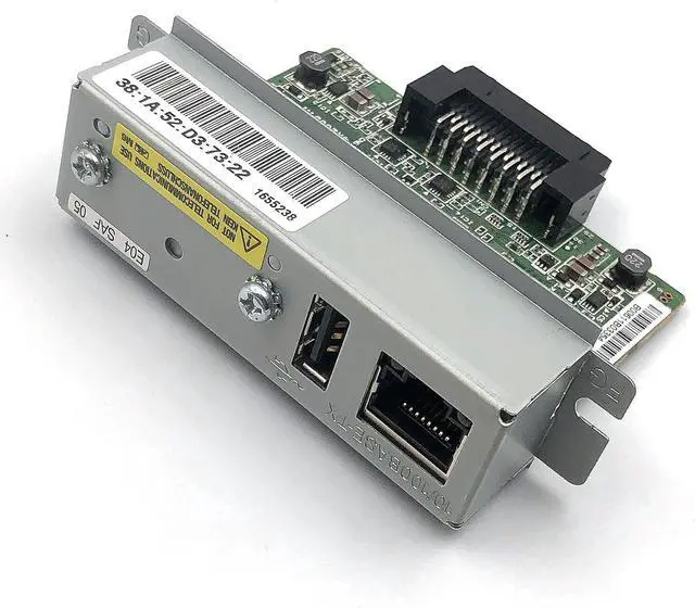 Main image of New Ethernet Interface Compatible with UB-E04 C32C824541 TM-U220PB T81 U288 T88IV with USB