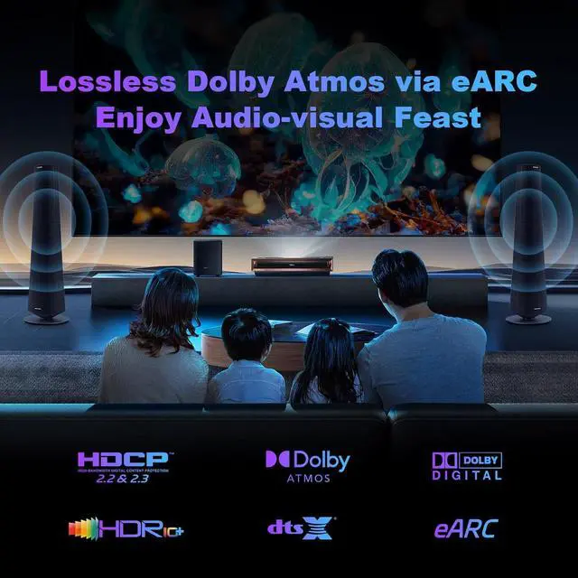 Alt view image 2 of 7 - 8K HDMI 2.1 Cable 6ft 48Gbps Ultra High Speed Braided Nylon HDMI Cord-8K@60Hz 4K@120Hz Compatible for Monitor/TV/PS5 4 3/Laptop/Xbox Series X/Projector/Blu-ray Players