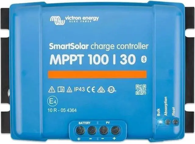 Main image of Victron Energy MPPT 100/30 Charge Controller | Max Solar Output, 30A 12/24V