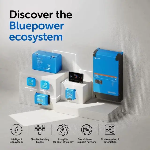 Alt view image 7 of 7 - Victron Energy SmartShunt 500A Bluetooth Shunt IP65 Battery Gauge 6-70V