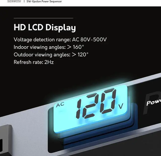 Alt view image 6 of 7 - 10 Socket Power Conditioner/Surge Sequencer USB Type-C/Type-A Charger